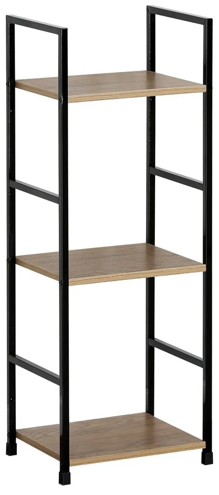 Regál GD-213 OAK Leik, 3 police, 29,2 x 23,5 x 80,5 cm, 3 poschodia