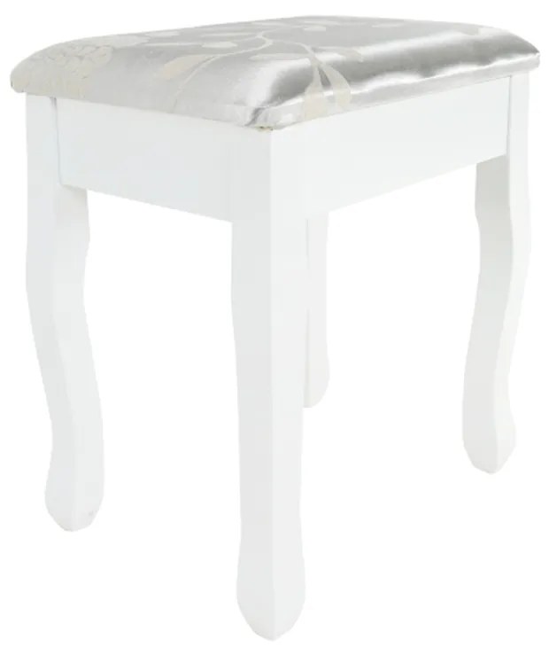 Dekoratívny stolík so stoličkou RODES NEW, biely