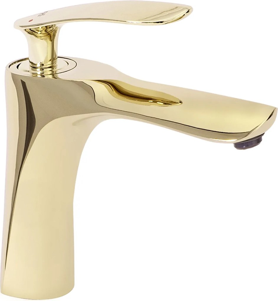Rea Orbit, umývadlová batéria, zlatá lesklá, REA-B2050