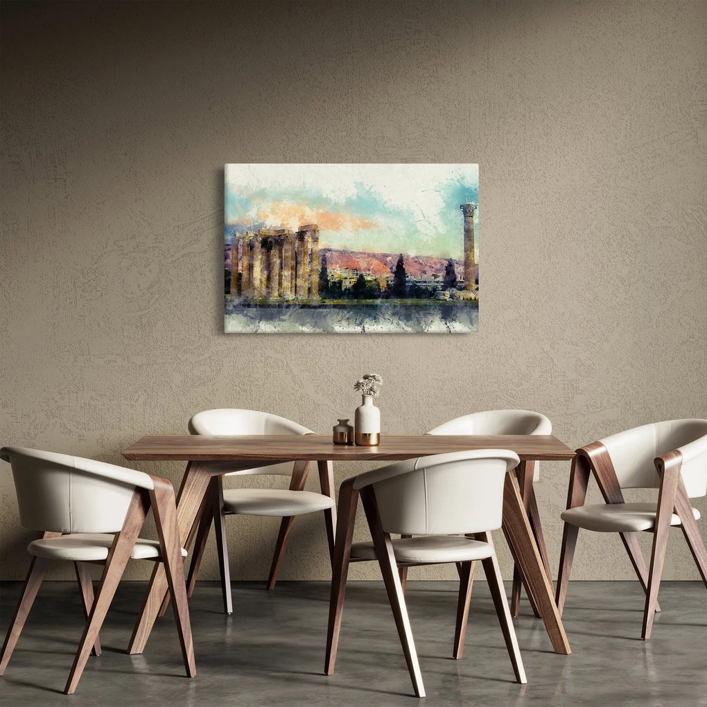 Obraz - Akropolis, Atény, Grécko (90x60 cm)