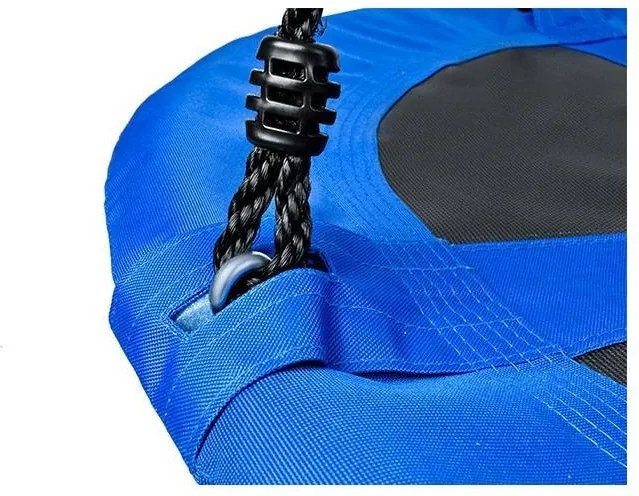 Závesný hojdací kruh pre deti  v modrej farbe