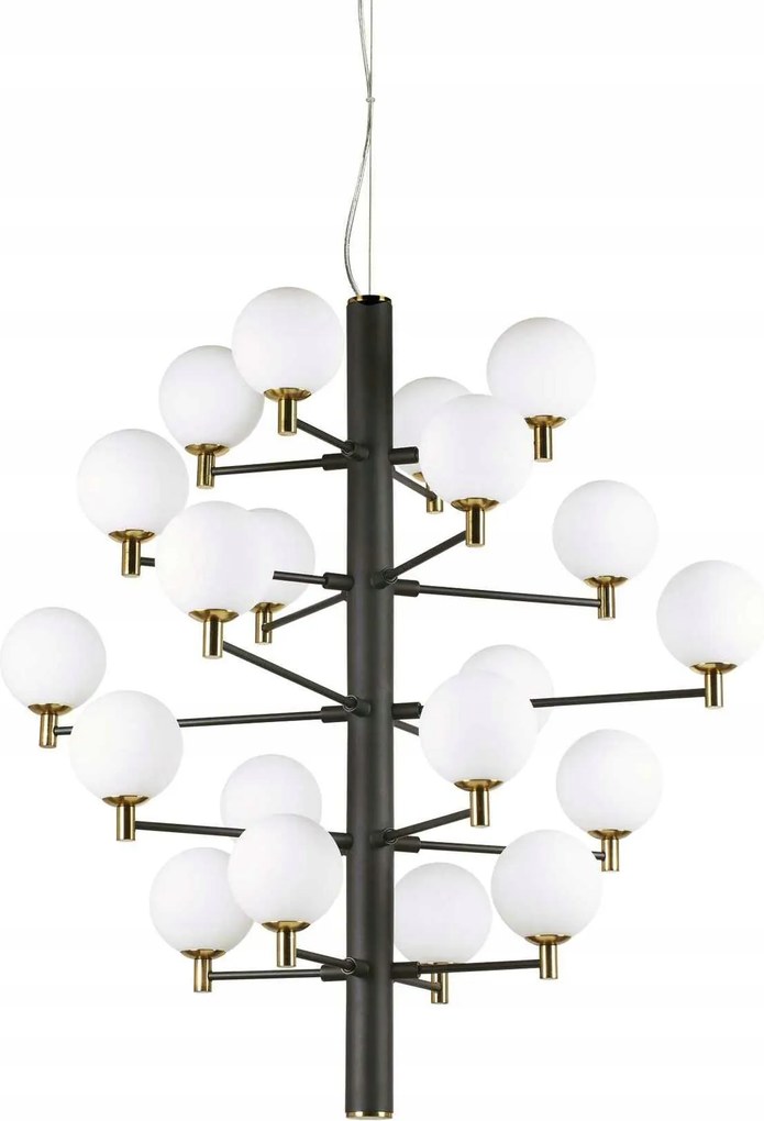 Závesné svietidlo Ideal Lux Copernico SP20 nero 197333 čierne 86cm