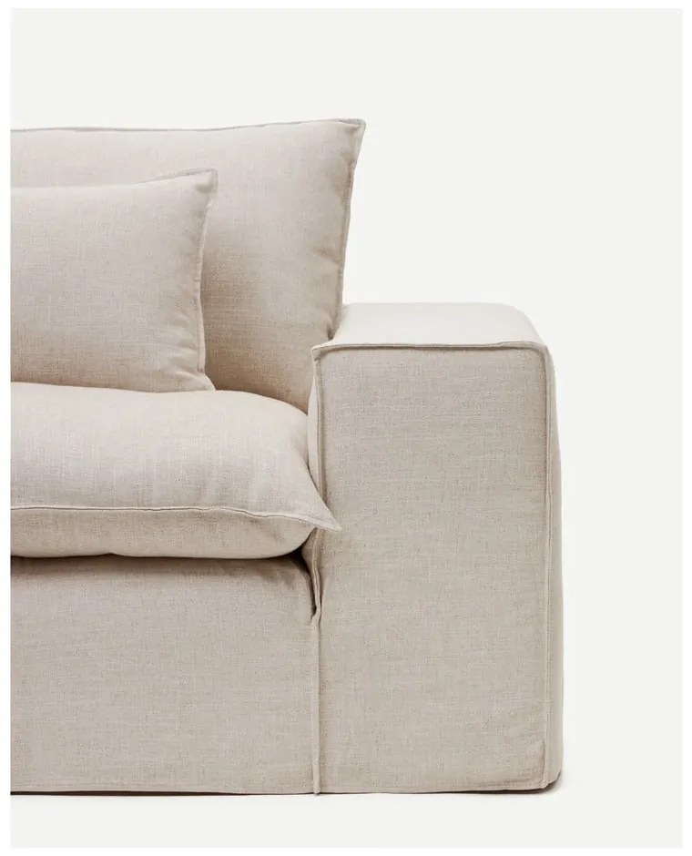 Béžový 4-miestny poťah Anarela – Kave Home