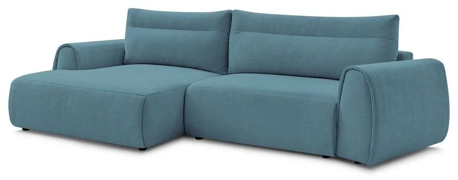 Modrá rohová pohovka Aden – Bobochic Paris