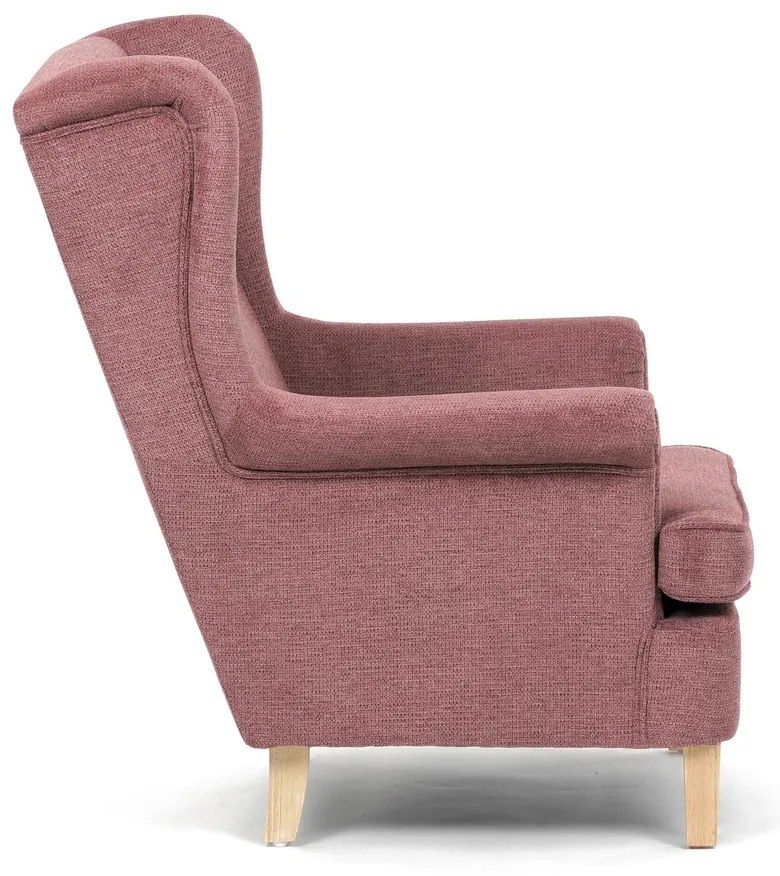 Kreslo s ušami PINK2, ružová