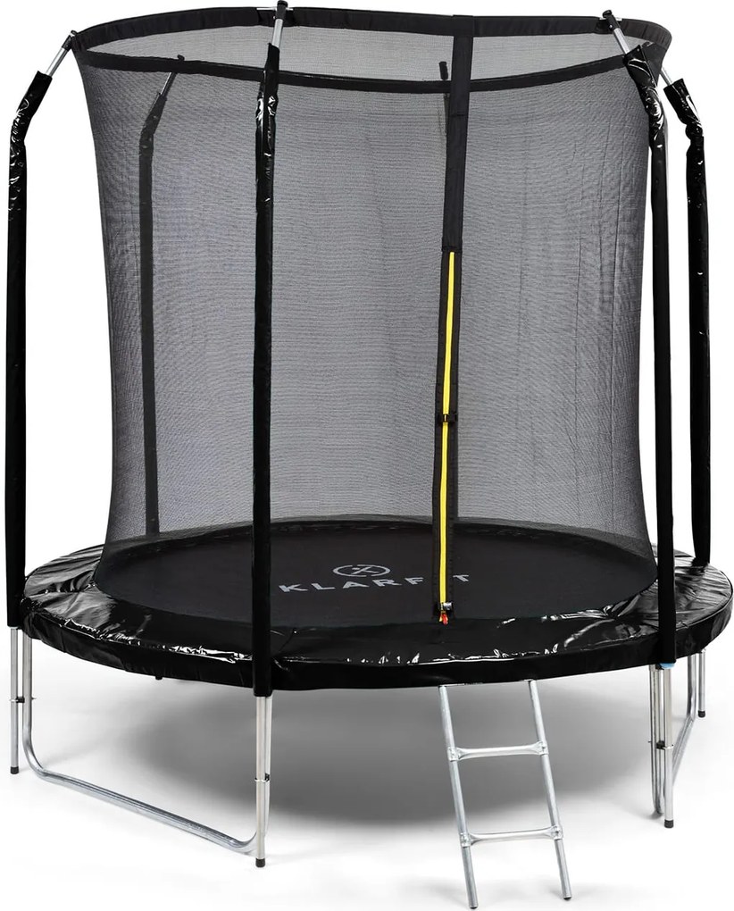 KLARFIT Jumpstarter, trampolína, 2,5 m Ø, sieť 120 kg max., 195 cm Ø skákacia plocha