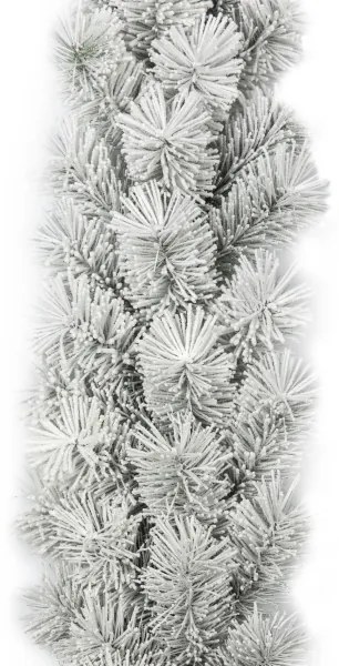 Vianočná girlanda Borovica Biela 270cm