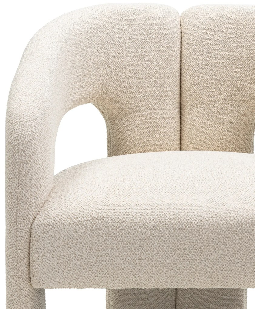 Designové křeslo Castelo béžové