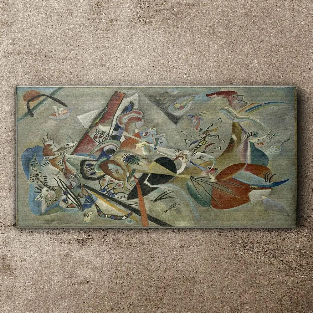 Obraz na plátne V Gray Wasilij Kandinsky