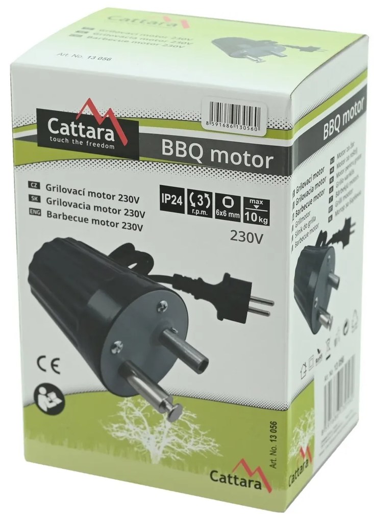 Cattara 13056 Grilovací motorček, 230 V