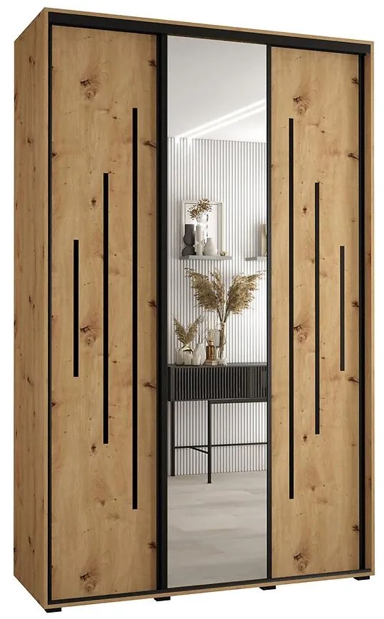 Skriňa 45 Canaris 13 160 artisan/čierna