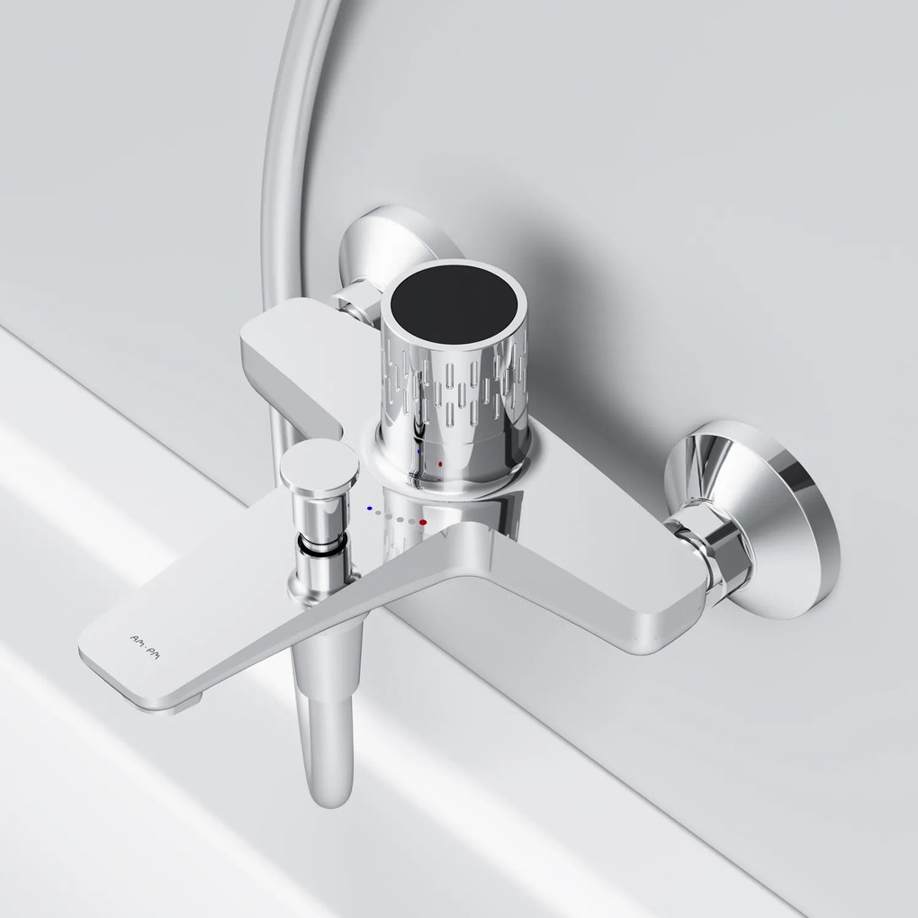 Vaňová a sprchová batéria AM.PM Gem FGA10400 chróm