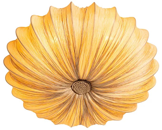 Dizajnové stropné svietidlo béžové 60 cm 5-svetlo - Plu