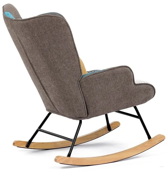 Autronic BONTEC Hojdacie kreslo, viacfarebná, látka, AK-374 PW2 Farba: Viacfarebná