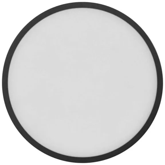 LED Stropné svietidlo LED/28,5W/230V 3000/3500/4000K pr. 30 cm čierna