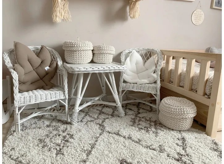 Kusový koberec Berber Fez G0535 cream and brown, 160x220, béžová, obývacia izba, Dywany Łuszczów