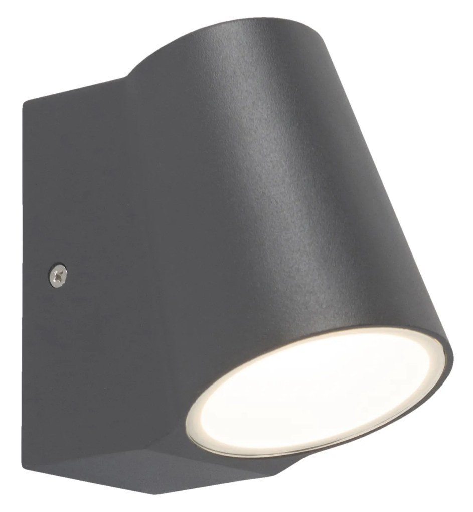 Moderná vonkajšia nástenná lampa antracit vrátane LED - Uma
