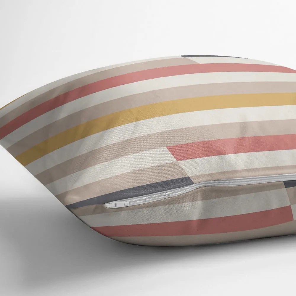 Obliečka na vankúš 43x43 cm Rosy Bandas – Mila Home