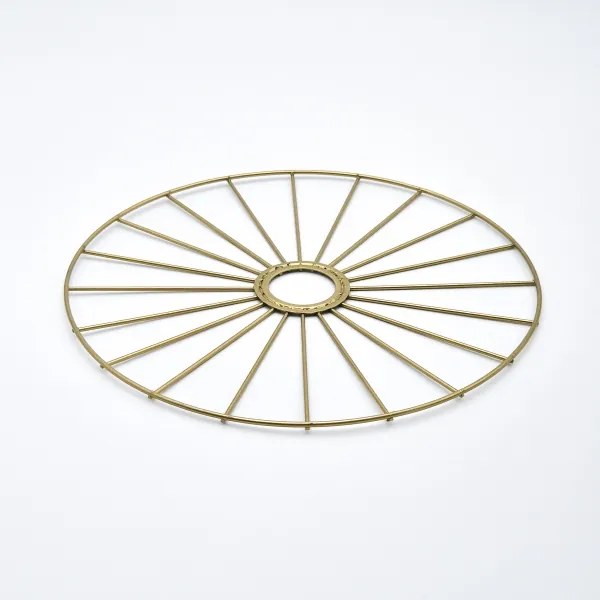 Luster na lanku MONTANA 1xE27/15W/230V pr. 30 cm zlatá/čierna