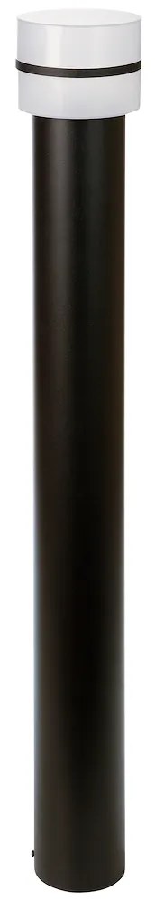Ecolamp Exteriérové svietidlo Mia, 1x plastové/čierne kovové tienidlo, (80 cm)