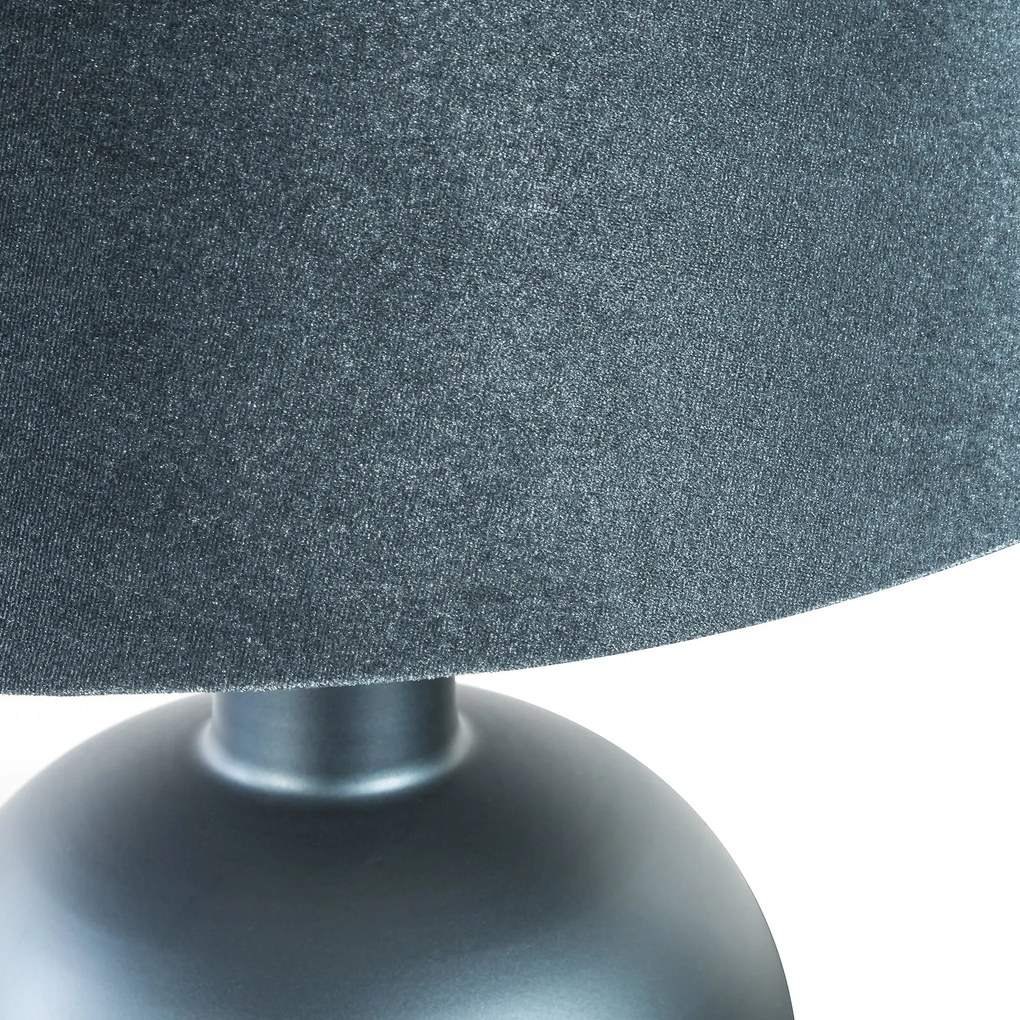LAMPA MALIA 38X38X61 CM PETROLEJOVÁ