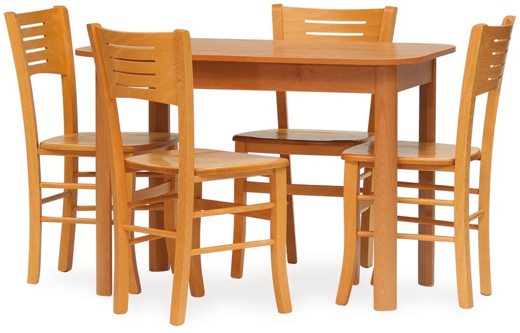 Stima Stôl BONUS Rozklad: Pevný so zásuvkou, Odtieň: Čerešňa