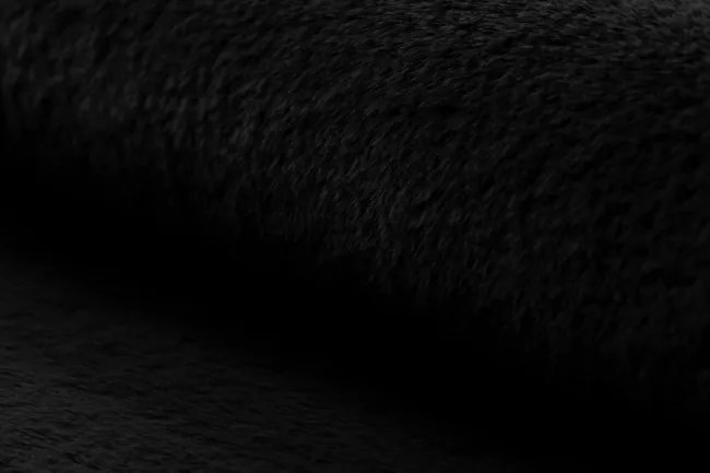 Koberec BUNNY kruh čierny