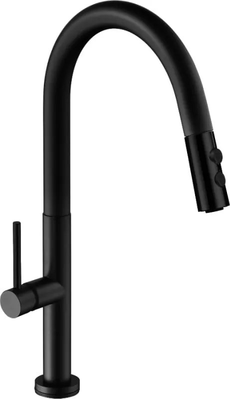 Mexen Ava kuchynská batéria, čierna - 672800-70