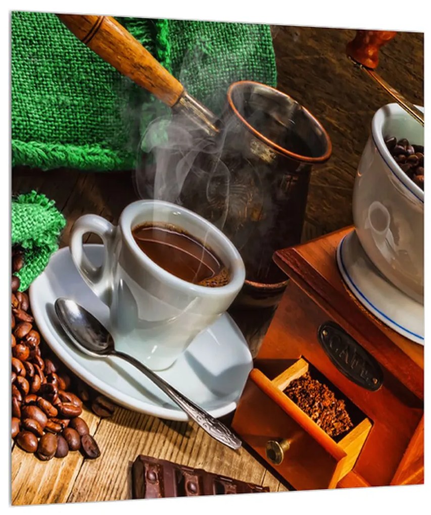 Obraz mlynčeka na kávu (30x30 cm)