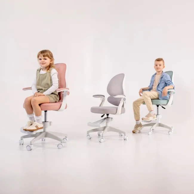 Detská otočná stolička Mark Adler Junior 4.5 Pink