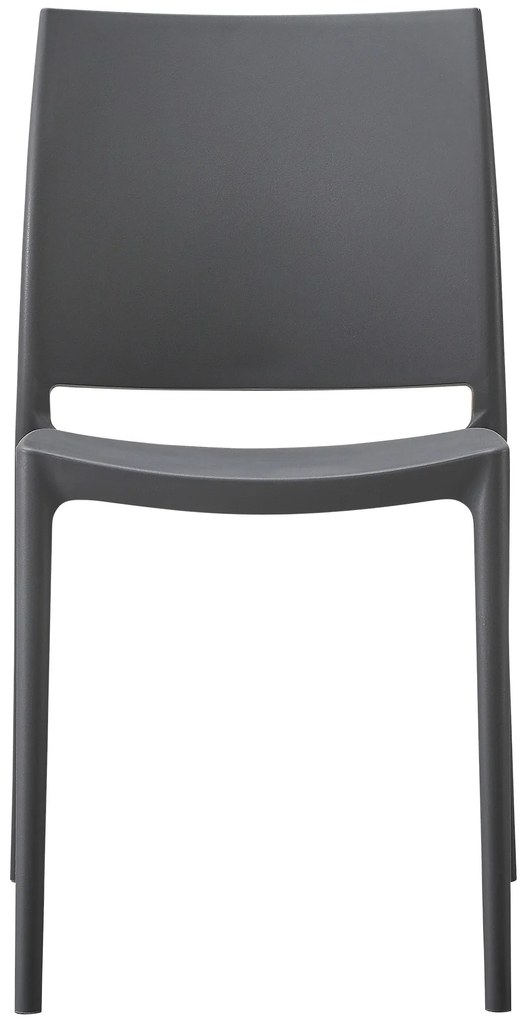 Stolička Meton - Tmavo sivá