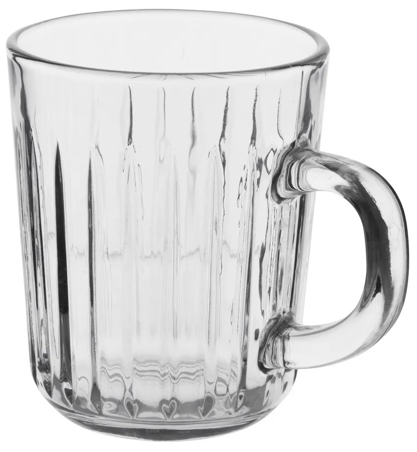 Altom Sklenený hrnček Venus 230 ml, sada 6 ks