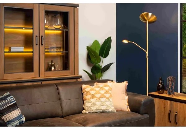 Lucide 19791/24/02 - LED Stmievateľná stojacia lampa ZENITH LED/20W + LED/4W/230V