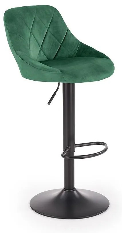 Barová Stolička H-101 Tmavozelený