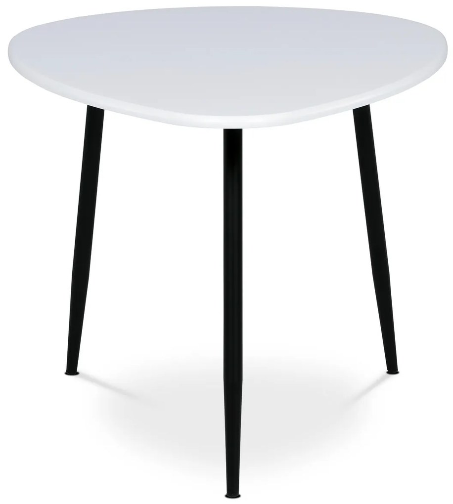 Odkladací stolík 100 x 60 cm, biela