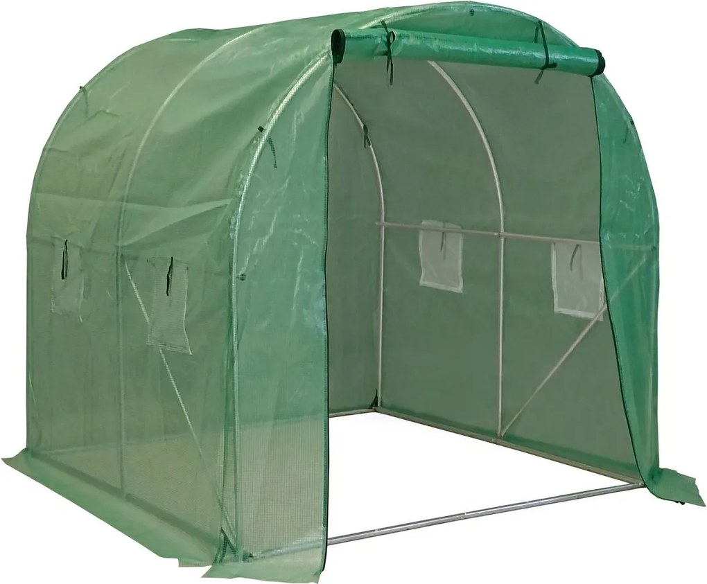 Skleník G21 200 x 200 x 200 cm, zelený