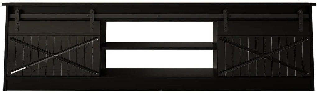 Cama TV stolík Granero - čierna