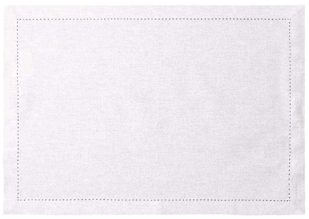 Sivé bavlnené prestieranie 32 x 48 cm 2 ks – Basic Ambiente - 596405