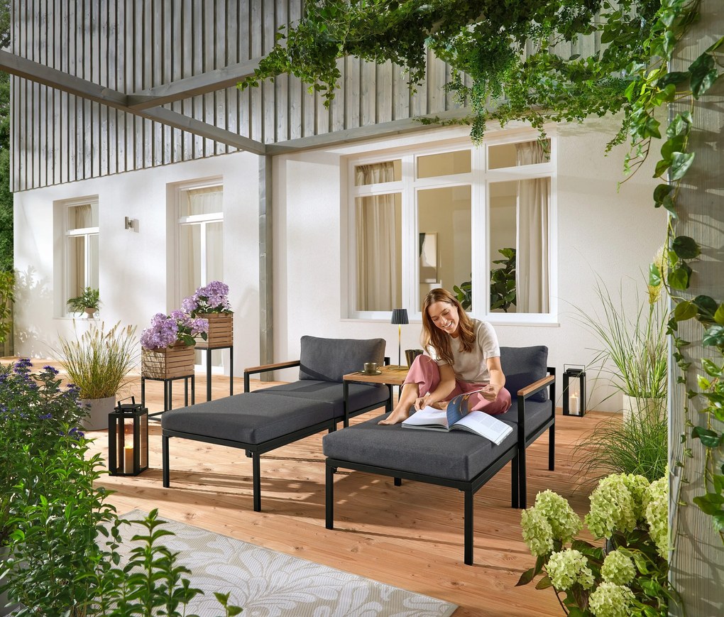 Koberec na použitie vonku, cca 165 x 115 cm