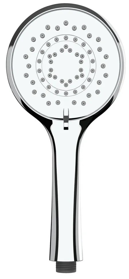 Úsporná chrómovaná sprchová hlavica Wenko Automatic, ø 11 cm