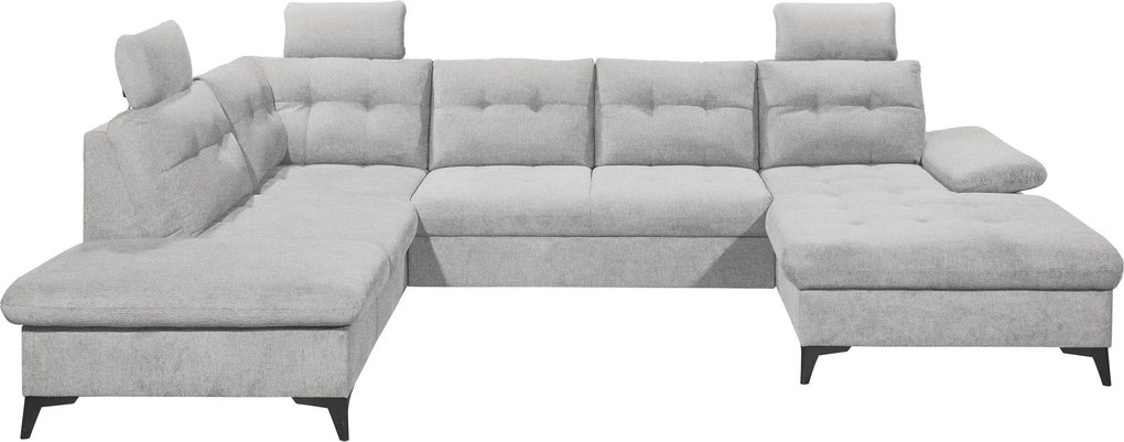 XXXLutz SEDACIA SÚPRAVA, textil, tmavosivá MID.YOU - Sedačky - 002220053712