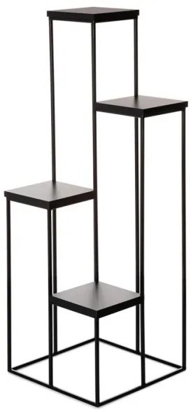 Stojan na kvety KASKADA 110x40 čierna