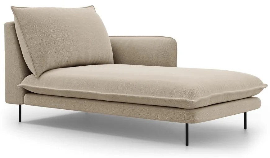 Béžová leňoška Cosmopolitan Design Vienna, pravý roh