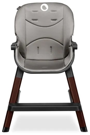 Lionelo - Detská jedálenská stolička MONA Black Onyx