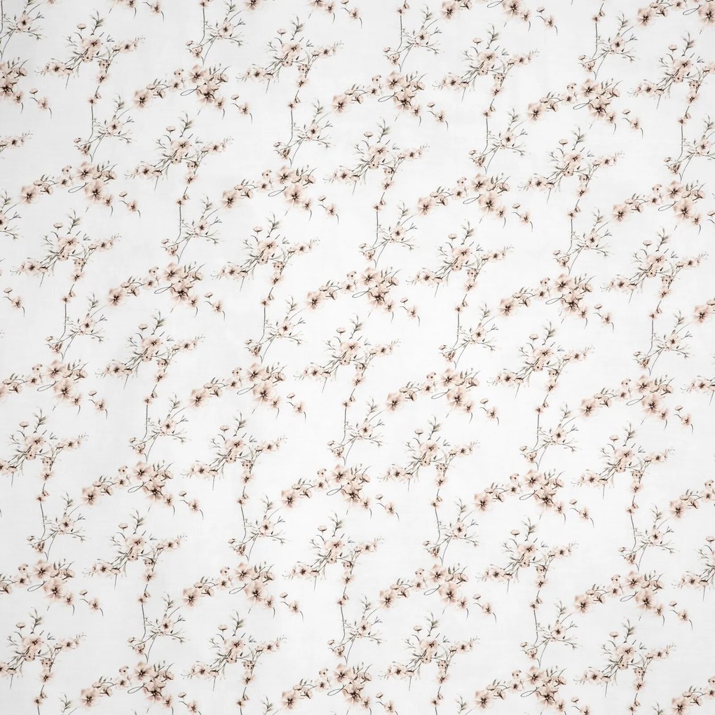SATÉNOVÉ OBLIEČKY NIKA53 200X220 CM, 2 KS 70X80 CM KVETY