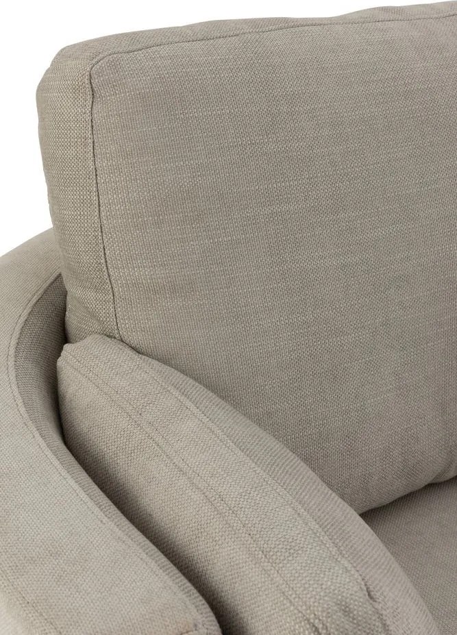 Šedé okrúhle kreslo Swivel Grey - 98*107*88cm