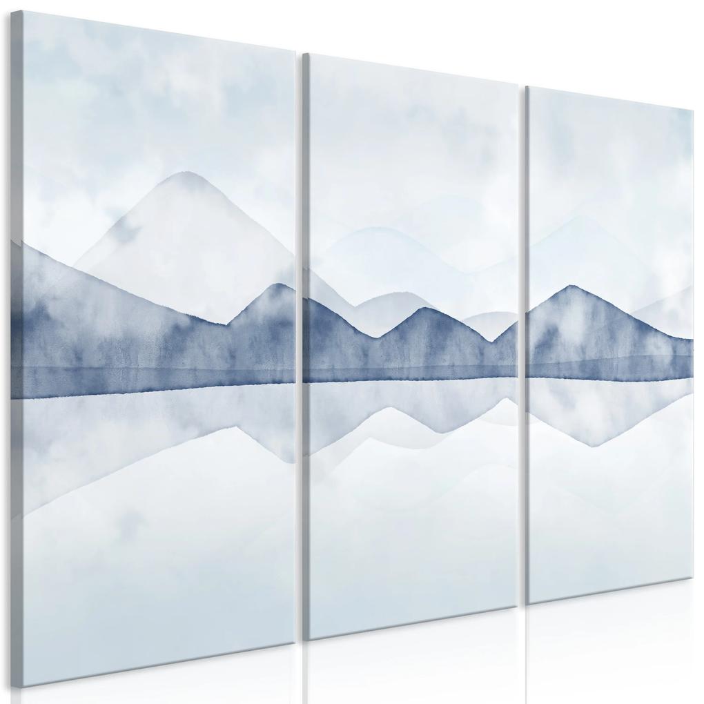 Artgeist Obraz - Lake in the Mountains (3 Parts) Veľkosť: 60x40, Verzia: Premium Print