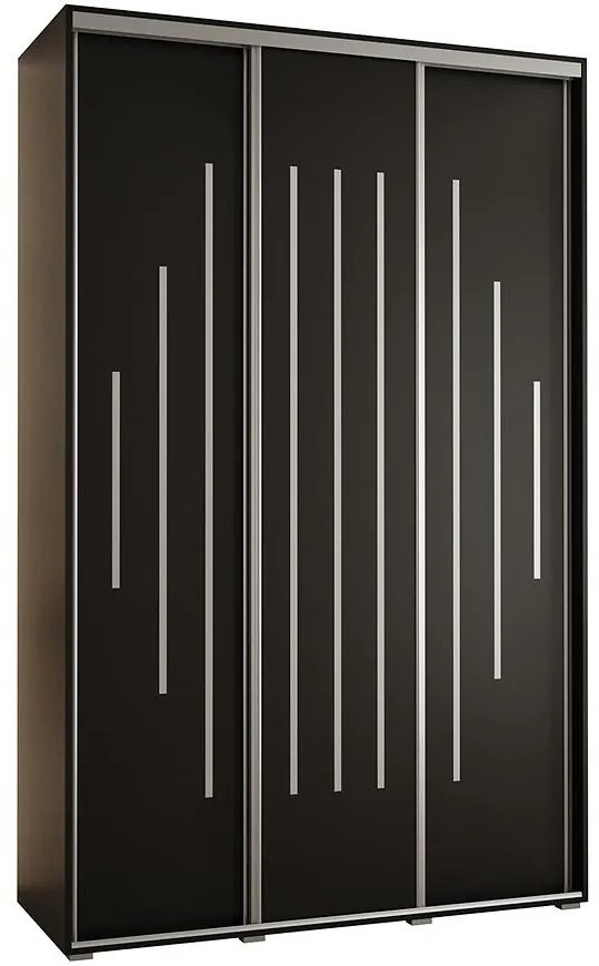 Skriňa 45 Canaris 12 170 čierna/silver