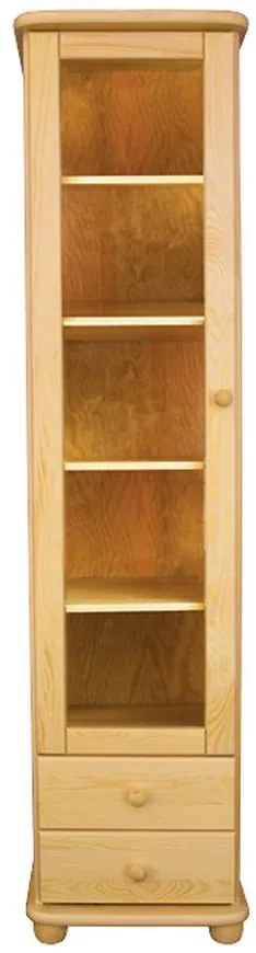 Vitrína z Borovice KW131 surová