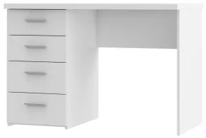 Písací stôl GINO biely